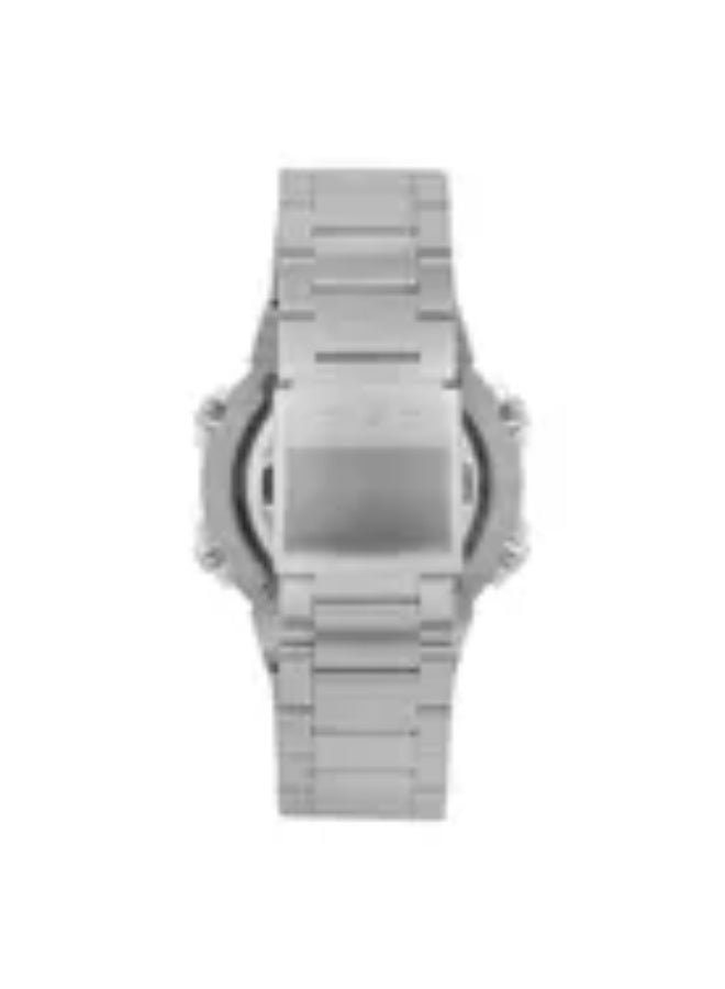 Casio General AMW-870DA-2A1VDF Men Analog-Digital Combination Blue Dial Stainless Steel Band - Image 2