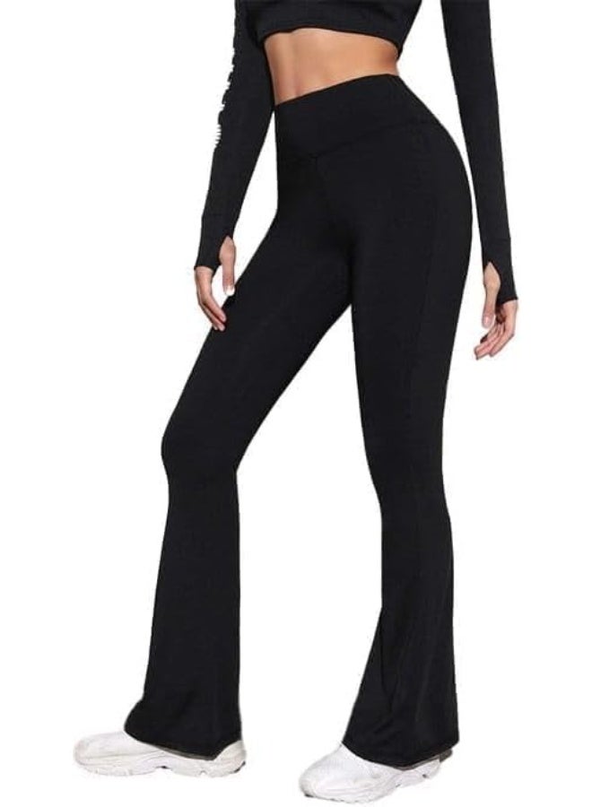 نايلتون بنطلون ليجينزبخصر مرتفع وارجل واسعة - من نايلتون للملابس الرياضية - نساء - Image 2