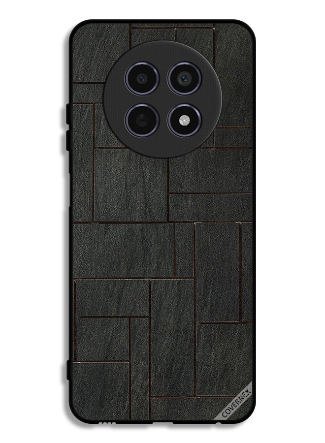 Covernex غطاء حماية Realme 12x 5G بنمط جدار الحجارة - Image 1