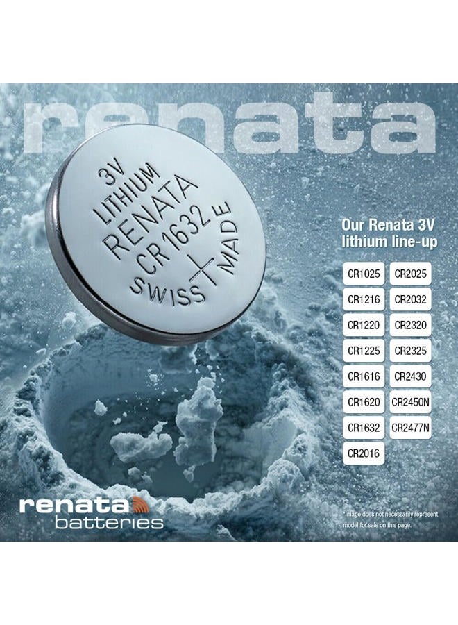 Renata بطارية ليثيوم عملة CR2450N (4 قطع، 3 فولت) - Image 4