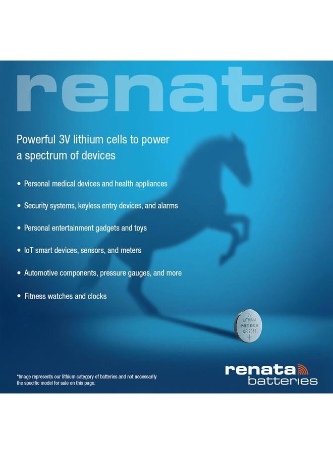 Renata بطارية ليثيوم عملة CR2450N (4 قطع، 3 فولت) - Image 5