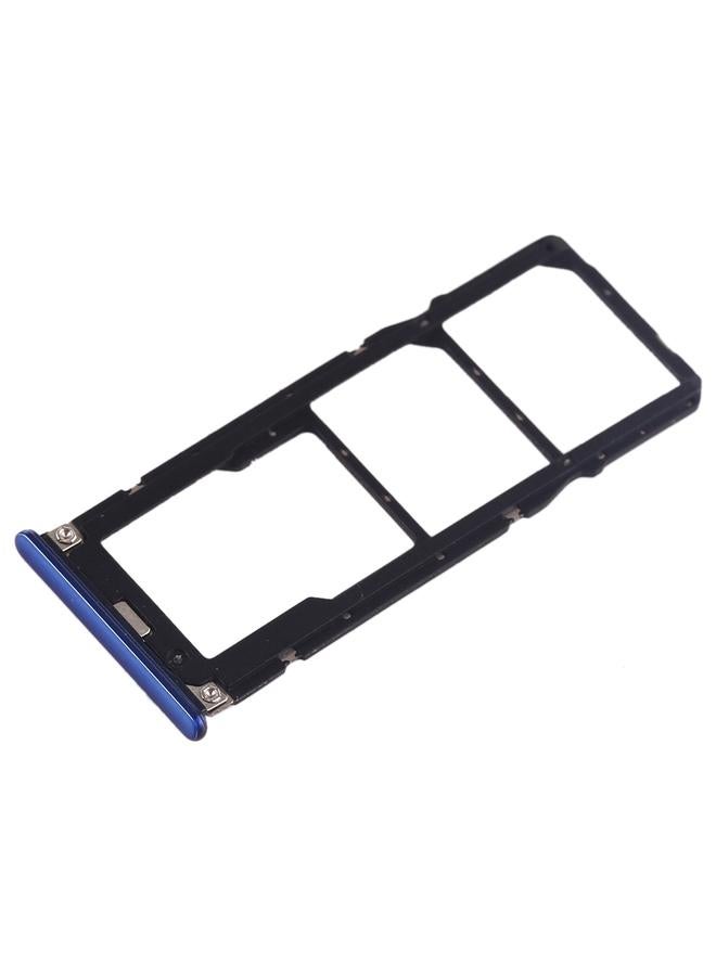 erorex SIM Card Tray + SIM Card Tray + Micro SD Card Tray for Xiaomi Mi Play(Blue) - Image 4