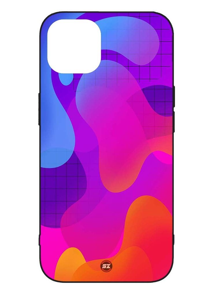 Service Zone Protective Printed Mobile Cover 3D Abstract Art Design For Apple iPhone 12 Pro  - Image 1
