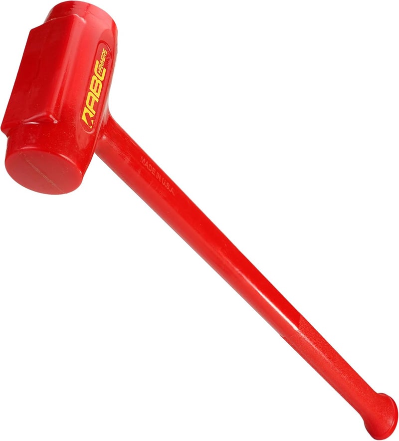ABC Hammers Dead Blow Sledge Hammer - 9 lb. Polyurethane Hammer with Steel Reinforced Handle & 30" Overall Length - ABC10DB - Image 1