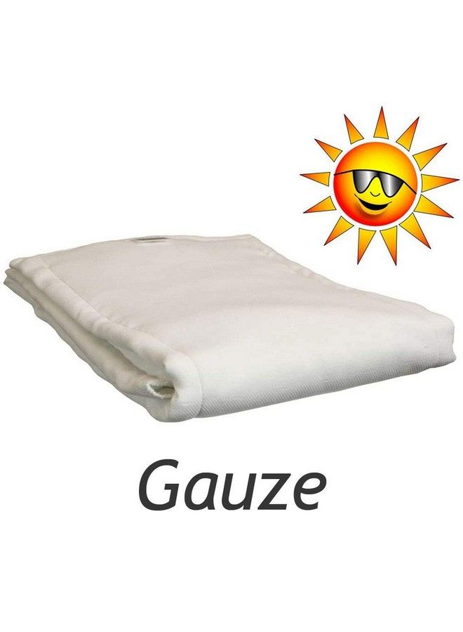 Leakmaster Adult Prefold Cloth Diapers Gauze Weave 100% Cotton Adult Reusable Diapers Soft & Durable Sewn In The Usa Day Weight Size Adult Large - Image 3