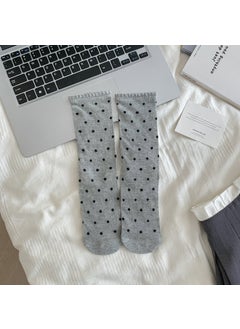 Gray dots.