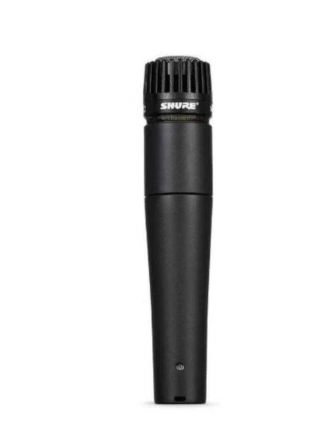 Shure Incorporated SM57 Pro XLR Dynamic Microphone - Professional Studio & Live Performance Cardioid Mic for Instruments, Recording for Drums, Percussion, & Instrument Amplifier Miking SM57-LCE Black - Image 2