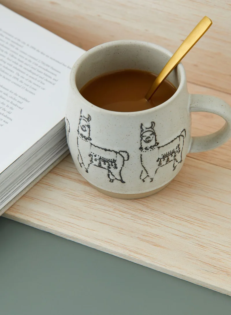URBAN OUTFITTERS Llama Ceramic Mug
