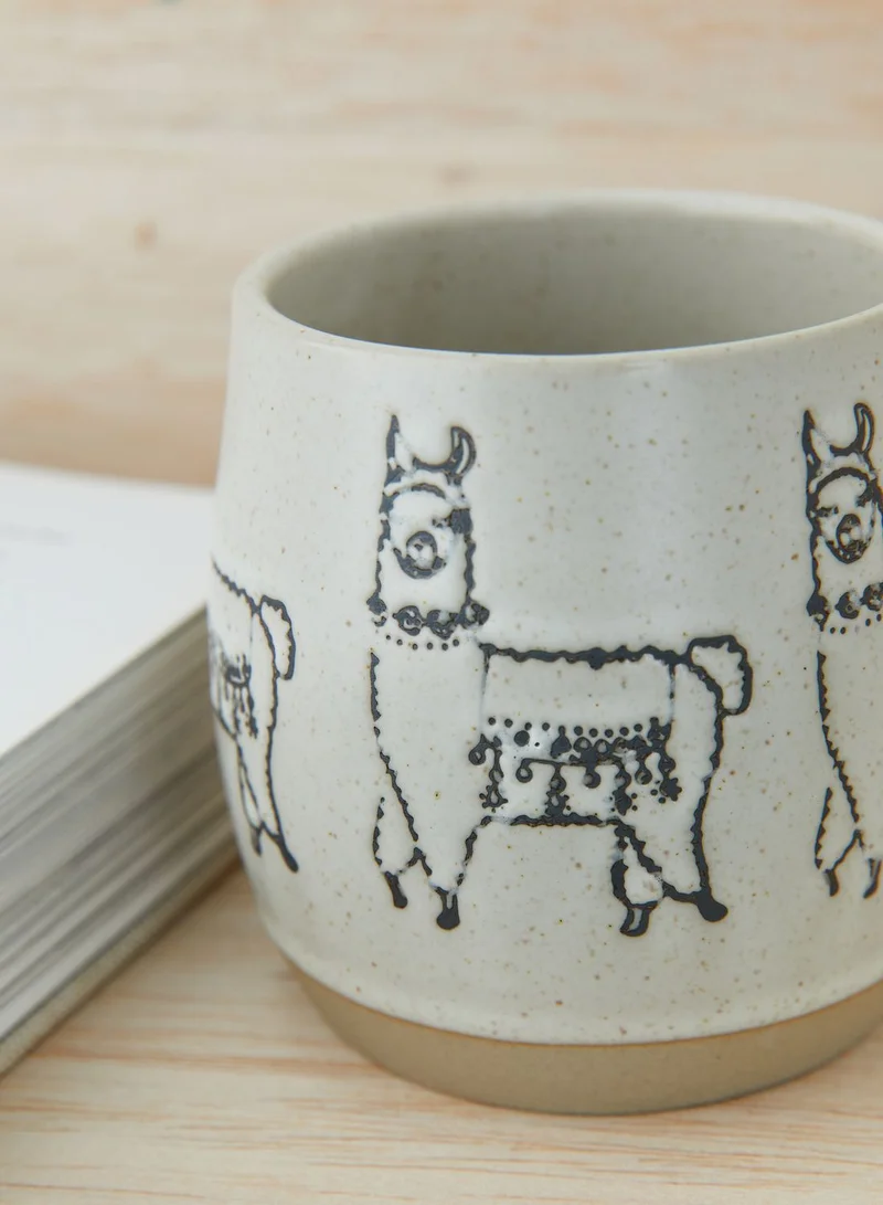 URBAN OUTFITTERS Llama Ceramic Mug