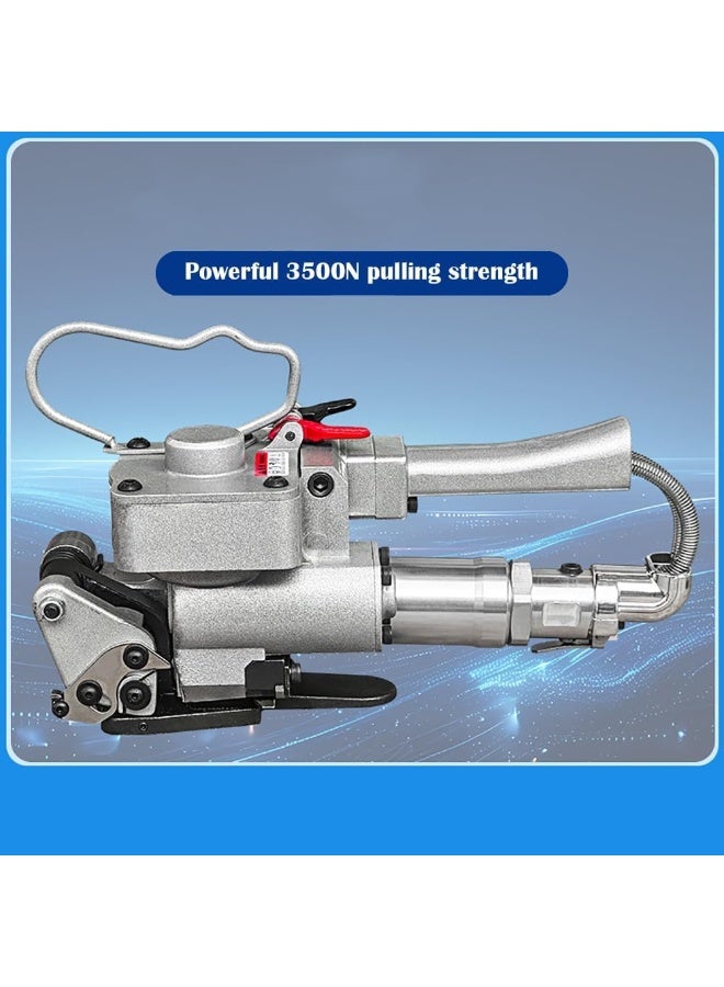 Rubik 19mm Pneumatic Strapping Machine A19 for PET/PP Baling, Handheld Automatic Tensioning and Sealing Tool for Baler Banding Belts - Image 3