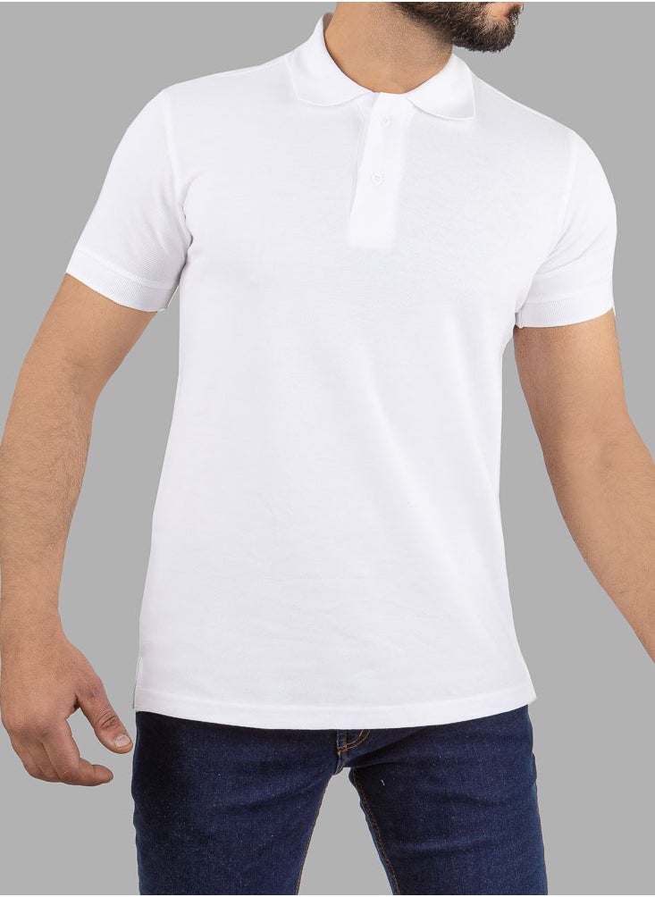 Tree - Men's Polo T-shirt - White - Image 1