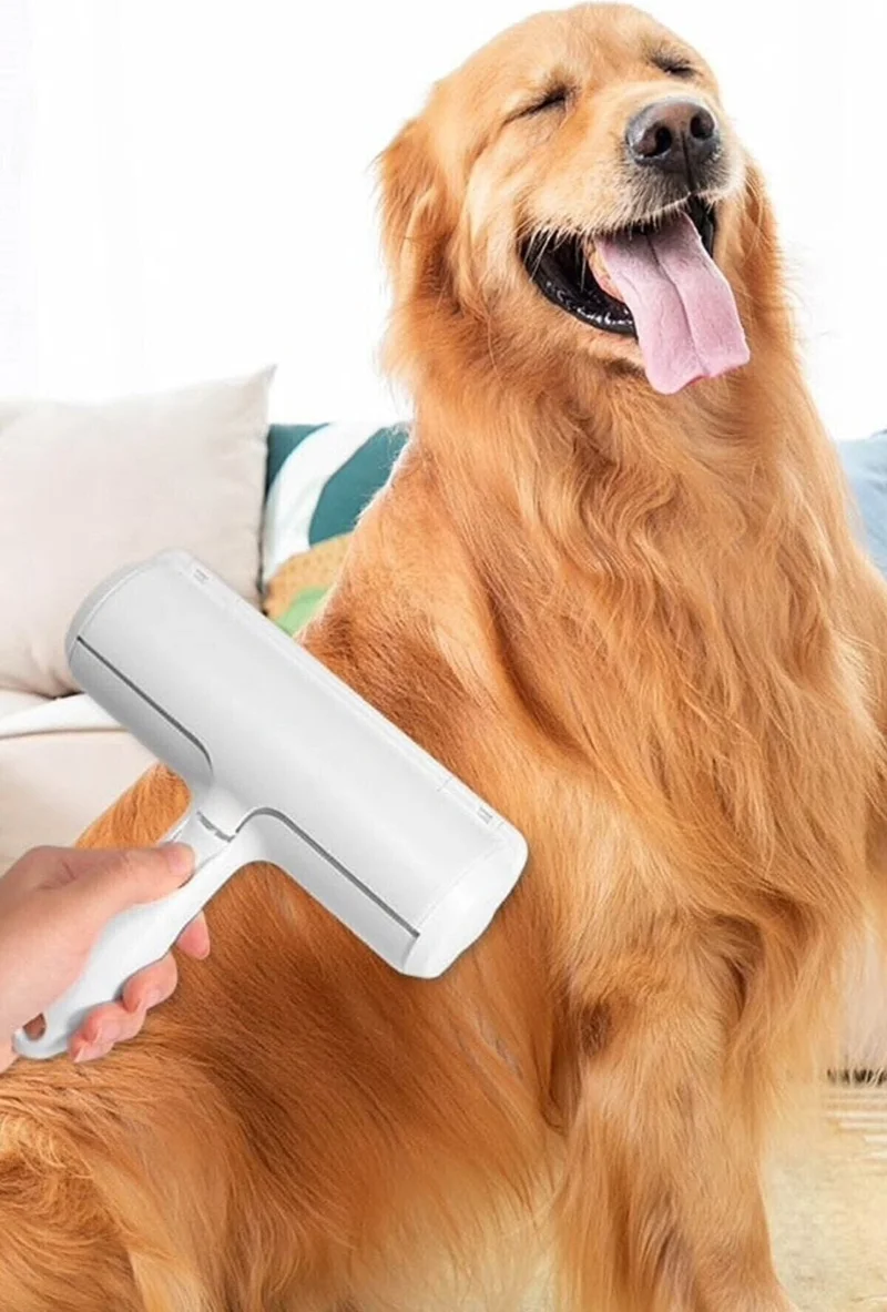 موبي Cat Dog Pet Sweater Clothes Clothes Carpet Bed Feather Cleaner Bristle Dust Collector with Chamber