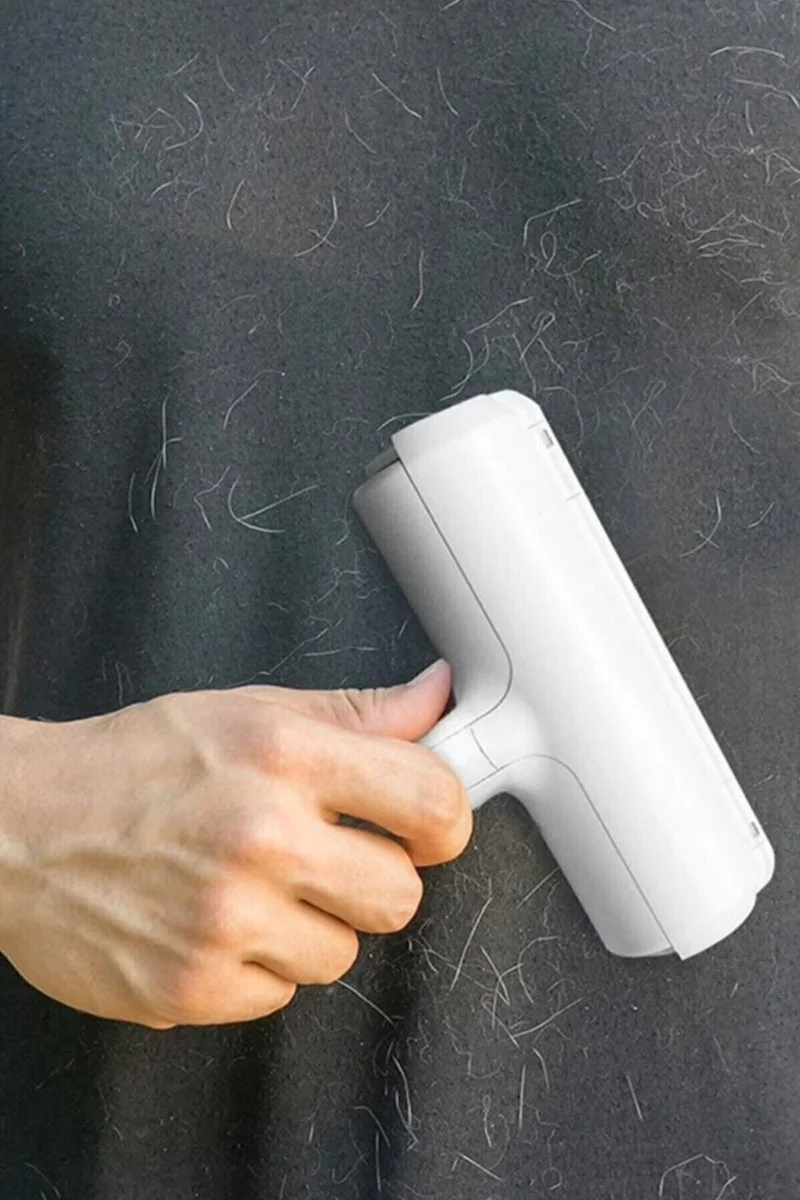 موبي Cat Dog Pet Sweater Clothes Clothes Carpet Bed Feather Cleaner Bristle Dust Collector with Chamber