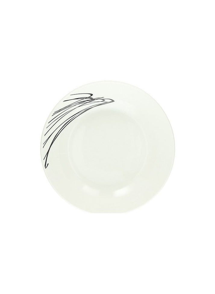 Tognana SOUP PLATE CM.20,5 METROPOLIS GRAPHIC ART  - Image 1