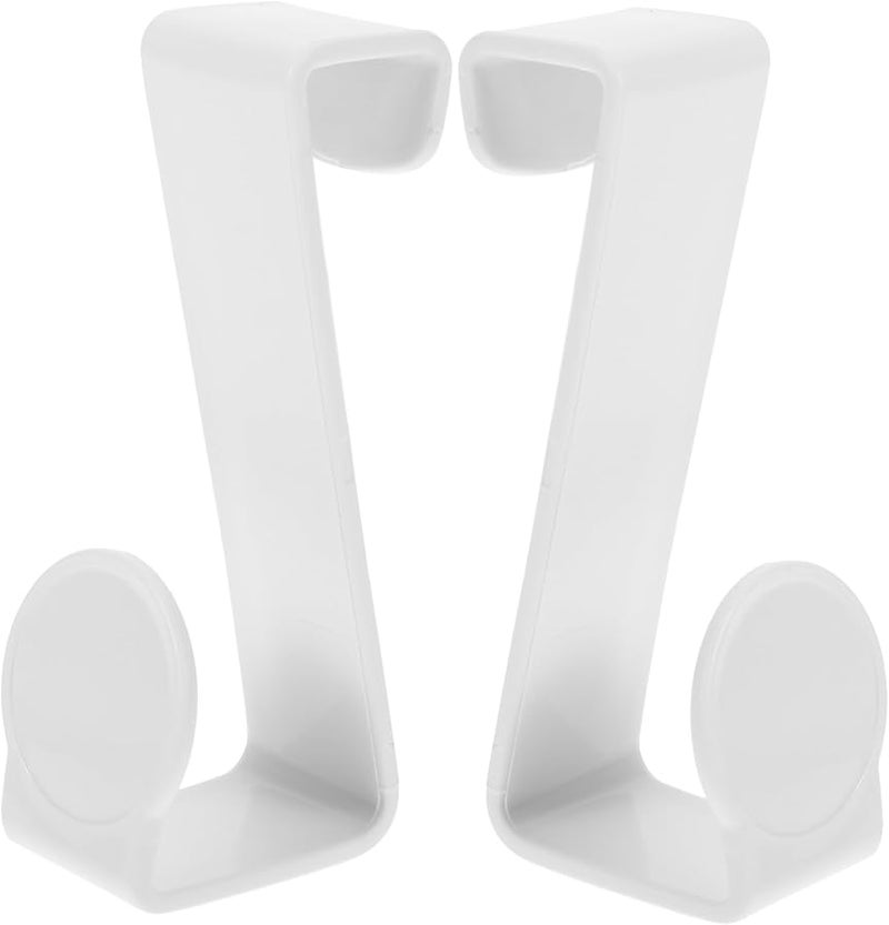 2 Pack No Drill Toilet Seat Hooks Durable Bathroom Space Saving Hanging Hooks - Image 3