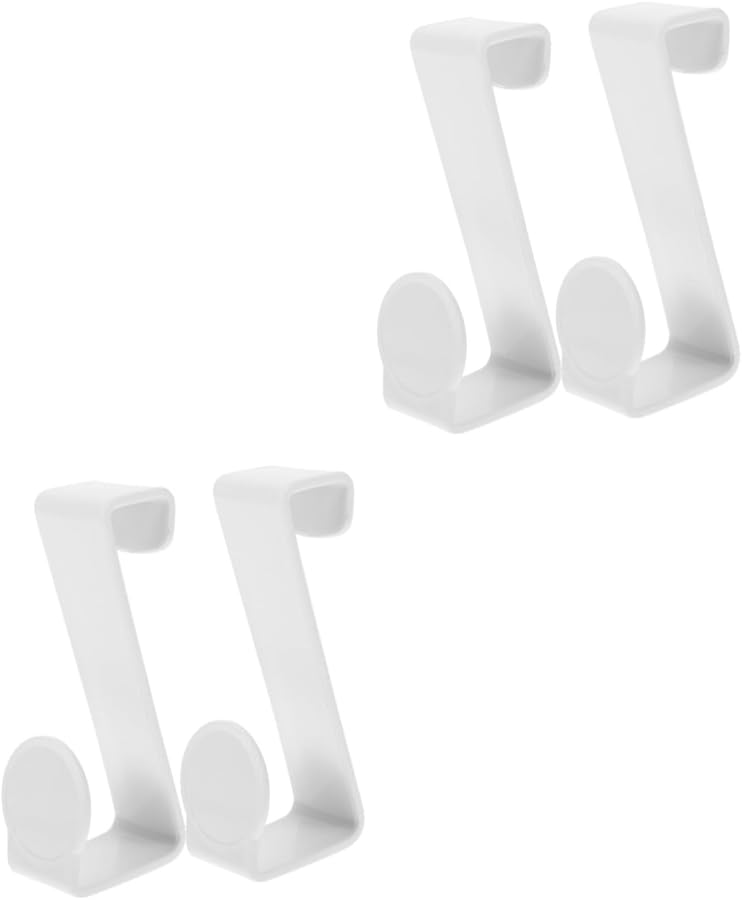 2 Pack No Drill Toilet Seat Hooks Durable Bathroom Space Saving Hanging Hooks - Image 2