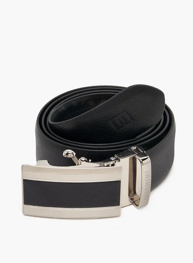 دوتشيني Men Auto Lock Buckle Leather Belt