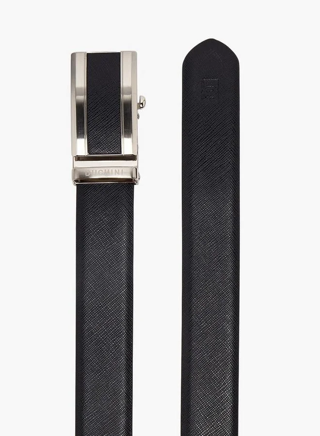 Duchini BLACK Men Auto Lock Buckle Leather Belt for Men | Best Price UAE