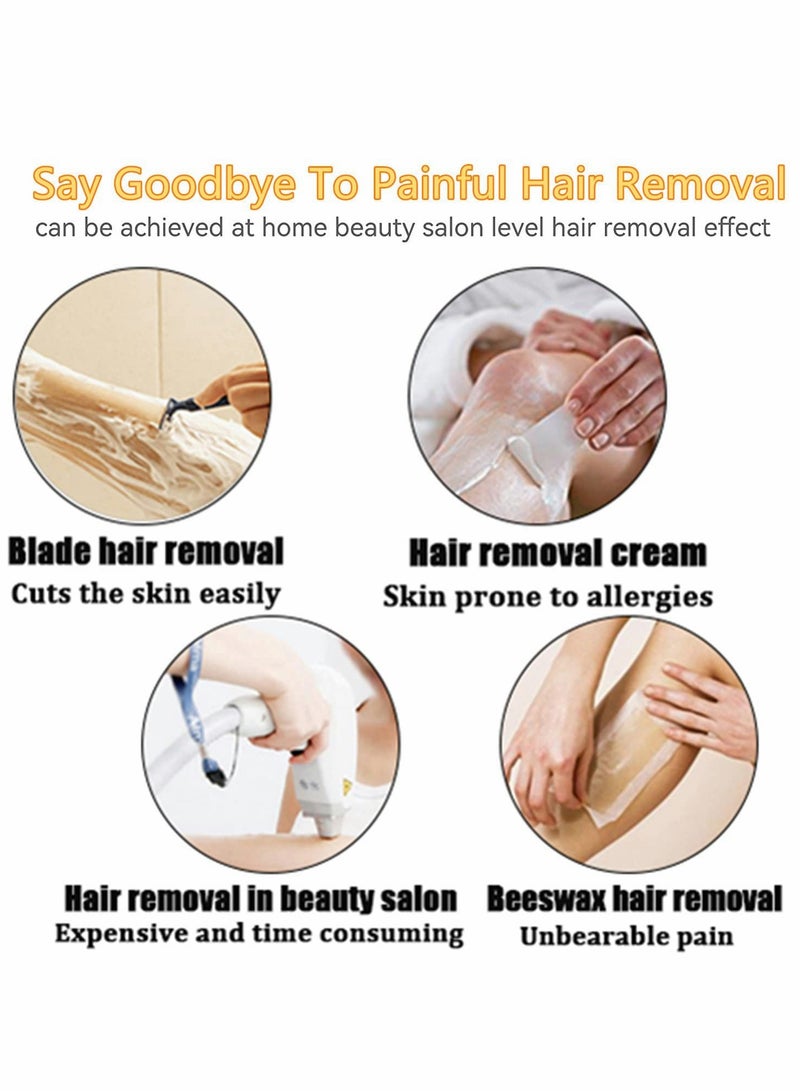 KASTWAVE 2022 Crystal Hair Eraser, Magic Crystal Hair Removal, Exfoliation Painless Hair Remover Tool for Men & Women - Image 5