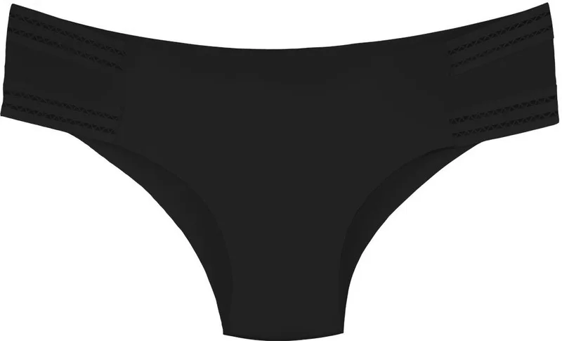 Sensu Women's Laser Cut Seamless Slip Panties 3 Piece Package Set - Kts3103