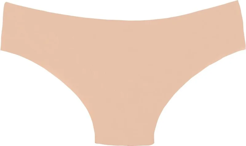 Sensu Women's Laser Cut Seamless Slip Panties 3 Piece Package Set - Kts3103