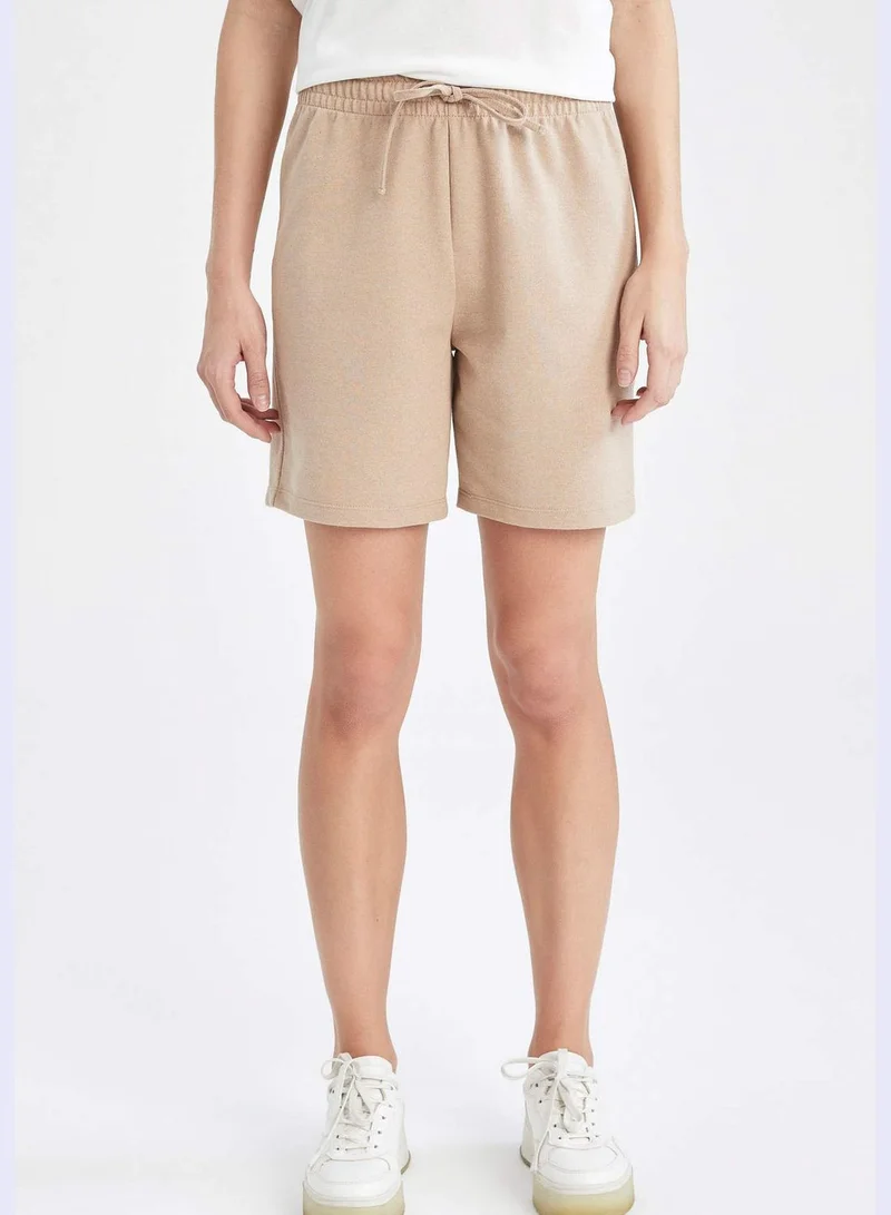 DeFacto Relaxed Fit Bermuda Shorts With Drawstring