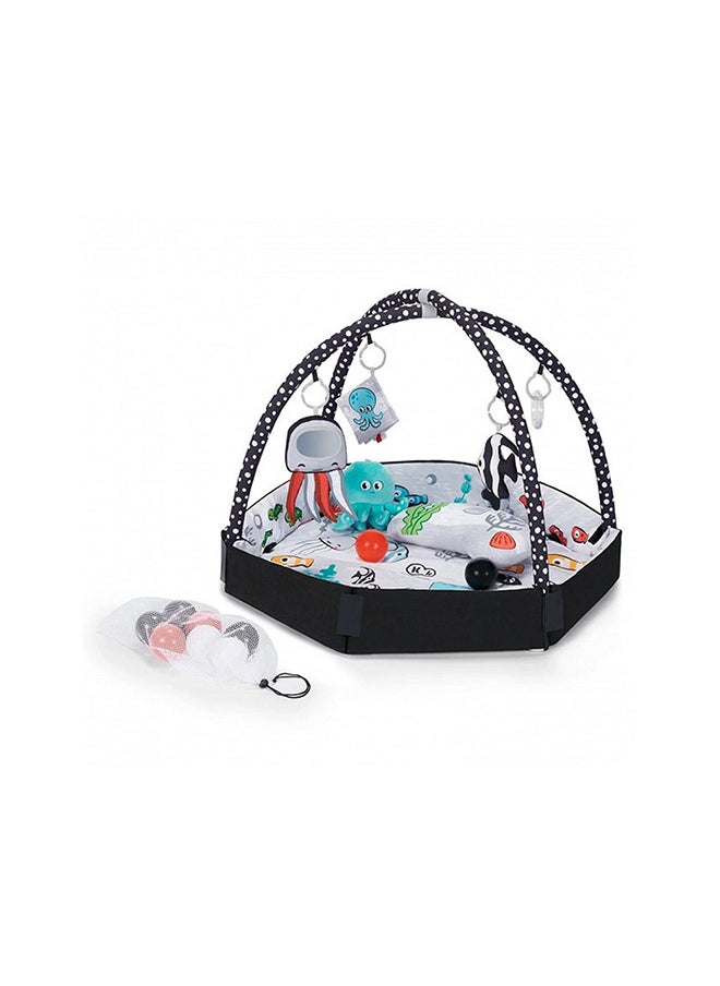 Kinderkraft - Baby Mata Educational Sea Land Playmat - Multicolour - Image 1