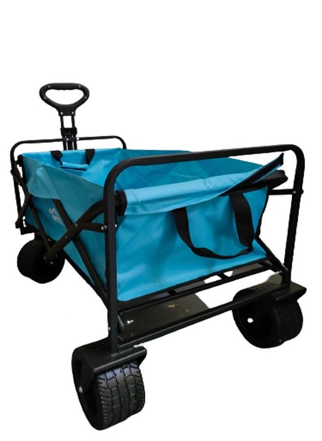 NKX - Foldable Multifunctional Outdoor Wagon Shopping Cart - Image 1