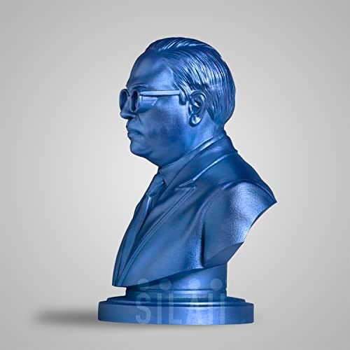 SILAII Dr. B. R. Ambedkar Sculpture – 5 Inch, Blue Finish | Perfect for Home Decor, Office Desk, Study Table & Gifting - Image 5
