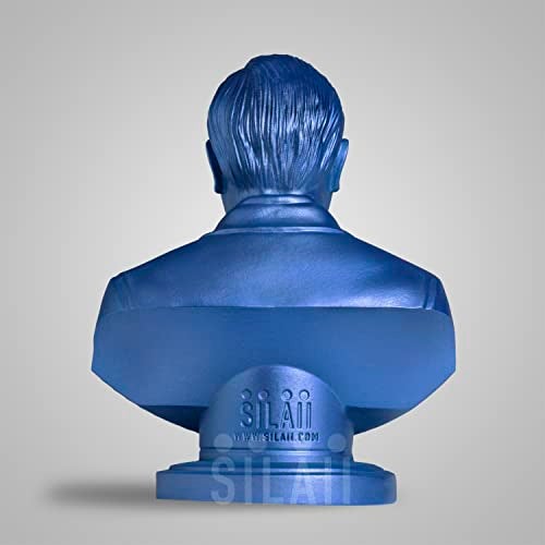 SILAII Dr. B. R. Ambedkar Sculpture – 5 Inch, Blue Finish | Perfect for Home Decor, Office Desk, Study Table & Gifting - Image 4