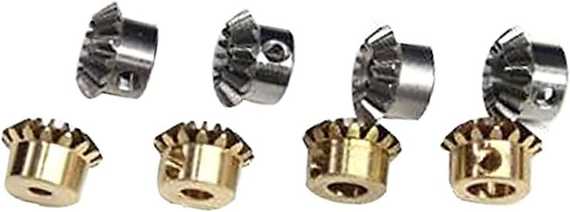 ترس سبور (Spur Gear)، مجموعة تروس بينيون (Pinion Gear Set)، ترس بينيون مائل (Pinion Gear Bevel Gear)، أبعاد: 0.4 متر، 0.5 متر، 0.8 متر، وحدة واحدة (Module 1)، عدد التروس: 15، عدد الأسنان: 20، زاوية الانحناء: 90 درجة، مادة التصنيع: نحاس أو فولاذ مقاوم للصدأ، قطر المحور: 0.8 متر، عدد التروس: 15، سمك الجدار: 6 مم - Image 3