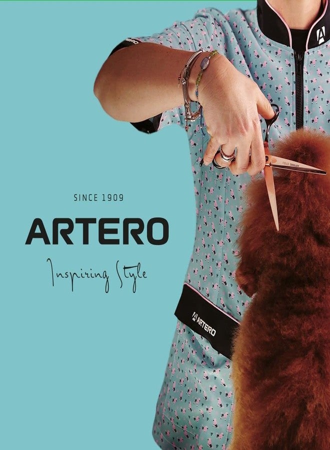 Artero Art Studio Sculpting Pet Grooming Scissors Made of Stainless Steel, with A Comfortable Plastic Handle Fine Cutting Edge to Snip Through The Thickest Fur & The Toughest Tangle - 28 Teeth - Image 2