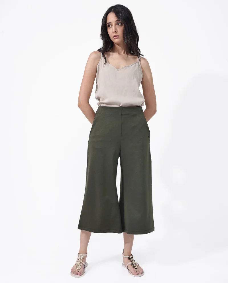Rareism Women's Circular Knit Culottes