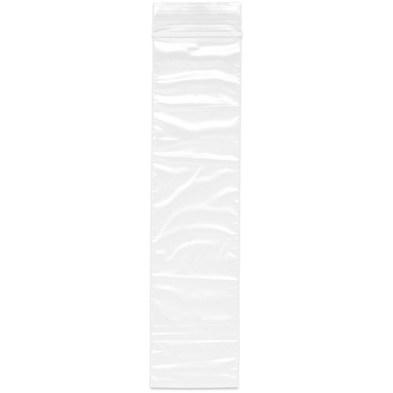 Plymor 2 x 8 Case of 1000 2 Mil Zipper Reclosable Plastic Bags