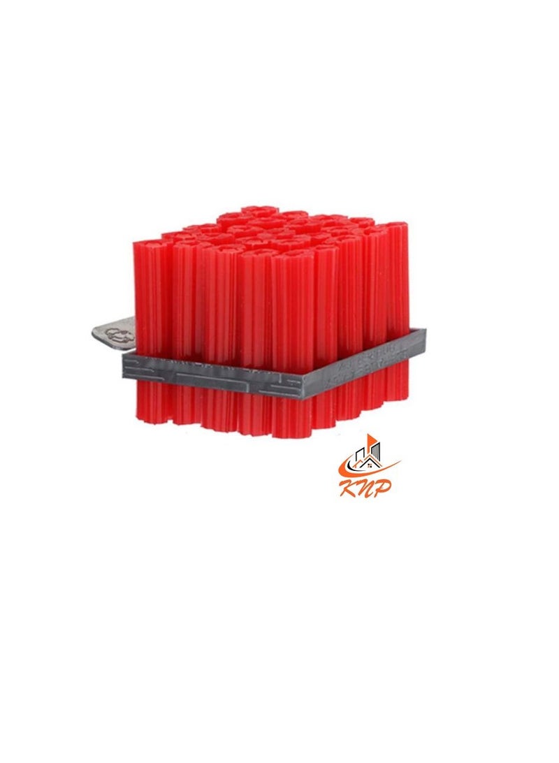 KNP Red Expanded Plug 6 X 2" 50mm - Image 2