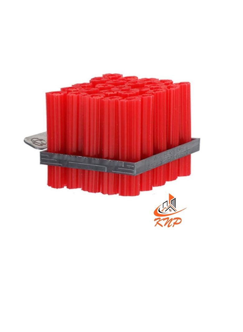 KNP Red Expanded Plug 6 X 2" 50mm - Image 1