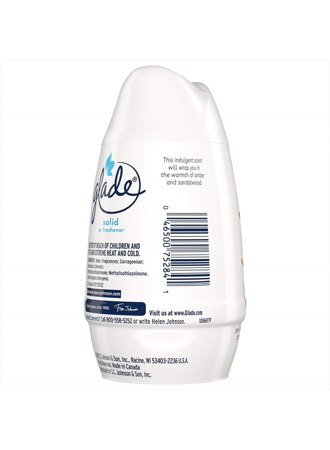 Glade معطر هواء صلب، مزيل روائح للمنزل والحمام، خشب الكشمير، 6 أونصات - Image 2