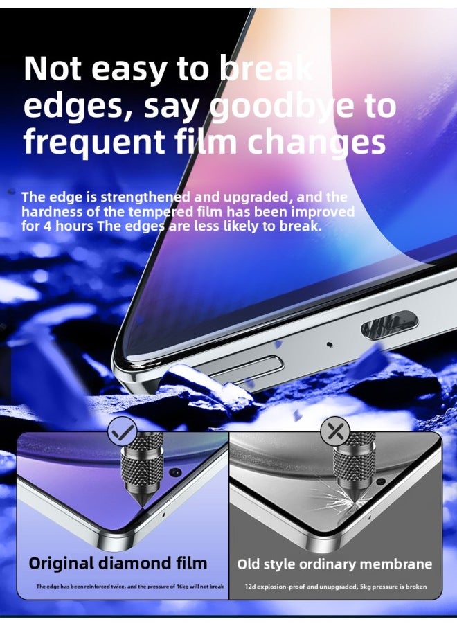 Generic For Samsung A54 Tempered Film A54 Mobile Phone Film Full Screen Covering Protective Film Galaxya54 Anti-peep G-Colour:Special Glass【30°Eye-soothing And Anti-peeping】1 Piece★Send Artifacts-Size:Samsung Galaxy A54  - Image 4