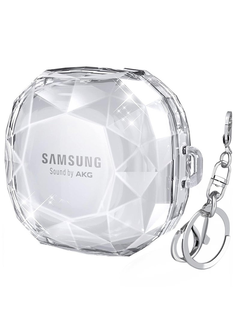 Samsung GalaxyBuds Live/Buds Pro/Buds2/Buds2 Pro Universal Bluetooth Headset Case PC Transparent Hard Shell Protective Case - Image 1