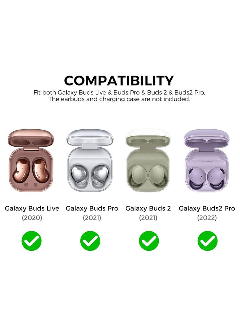 Samsung GalaxyBuds Live/Buds Pro/Buds2/Buds2 Pro Universal Bluetooth Headset Case PC Transparent Hard Shell Protective Case - Image 4