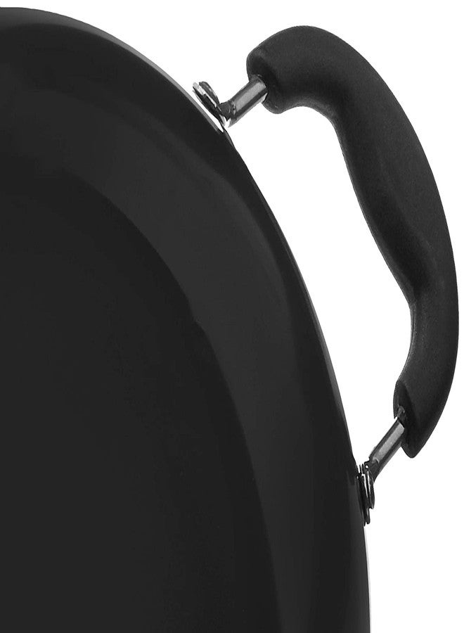 Yes Kitchen Aluminium Hard Anodised Non-Stick Deep kadai (Thick 3mm) Black Kadhai 1Liter to 5Liter (Aluminium, Non-Stick) (1.5 Liter) - Image 2