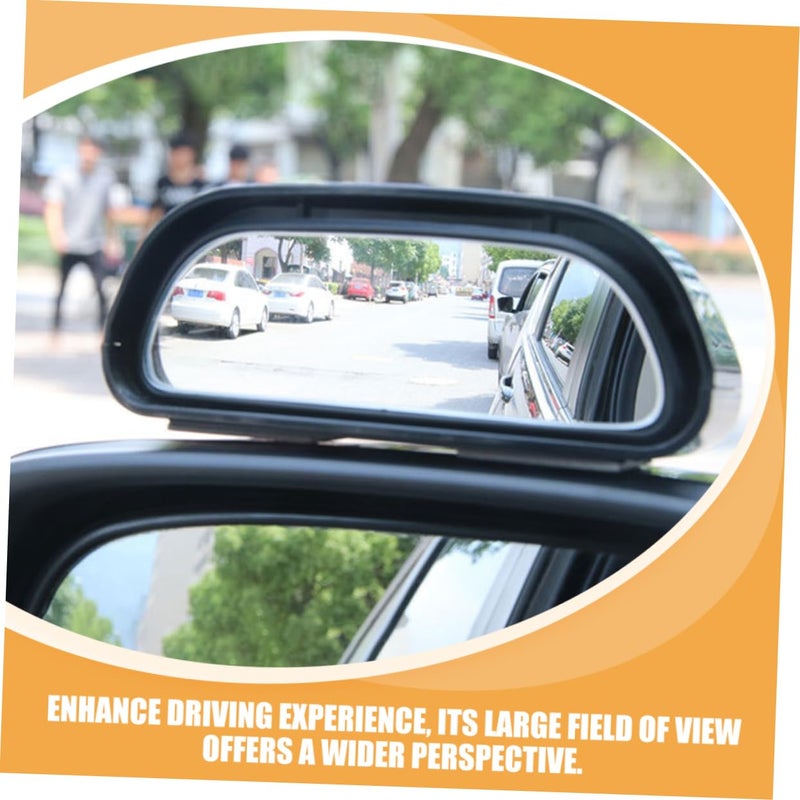 Extended Rear View Mirror Auxiliary Blind Spot Glass Safety Driving Enhancer - Image 3