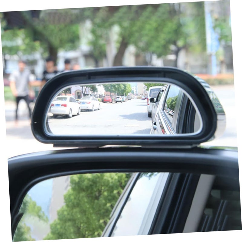 Extended Rear View Mirror Auxiliary Blind Spot Glass Safety Driving Enhancer - Image 4