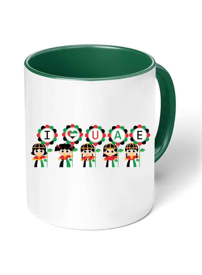 UAE National Day Two Tone Ceramic Mug - A Nation Where Dreams Come True - Gifts for UAE National Day - Image 1