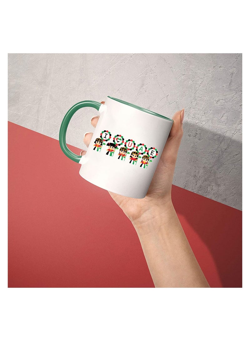 UAE National Day Two Tone Ceramic Mug - A Nation Where Dreams Come True - Gifts for UAE National Day - Image 4