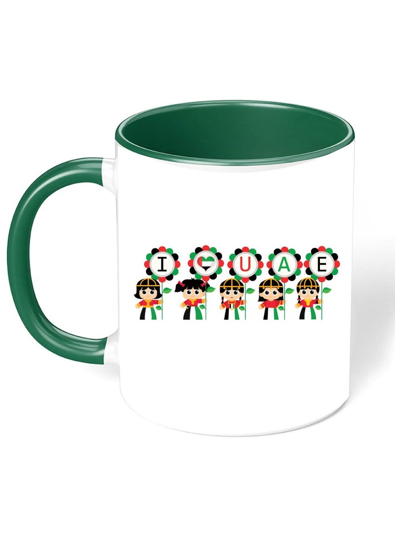 UAE National Day Two Tone Ceramic Mug - A Nation Where Dreams Come True - Gifts for UAE National Day - Image 2