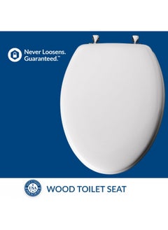 MAYFAIR 1844CP 000 Toilet Seat with Chrome Hinges will Never Come Loose, ELONGATE , White - pzsku/Z3DE80ADCF1B4EF3DC234Z/45/_/1731077821/3b5af77a-38b5-4524-8628-a62e07d31b02