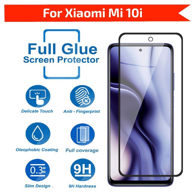 OpenTech حماية شاشة زجاجية مقسّاة بمعيار عسكري متوافقة مع Xiaomi Mi 10i 5G / MI 11i / 11i Hypercharge / 11T Pro / Redmi Note 11 Pro / Note 11 Pro Plus مع تغطية من الحافة إلى الحافة ومجموعة تركيب سهلة - Image 2