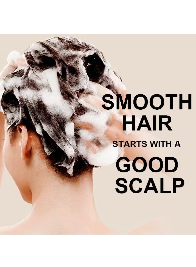 روزينو شامبو الشعر 3 في 1، تنظيف عميق وترطيب للشعر، سهل التنظيف، يحتوي على الفاصوليا السوداء والعسل وخلاصة الجينسنغ، مرطب للشعر ناعم وحريري، يجعل الشعر يبدو منفوشاً ولامعاً - 100 مل - Image 3