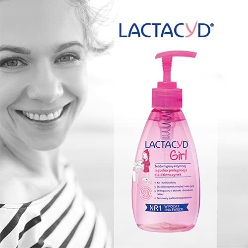lactacyd جل لاكتاسيد للبنات للنظافة الحميمة للبشرة الحساسة مع مضخة 200 مل - Image 3